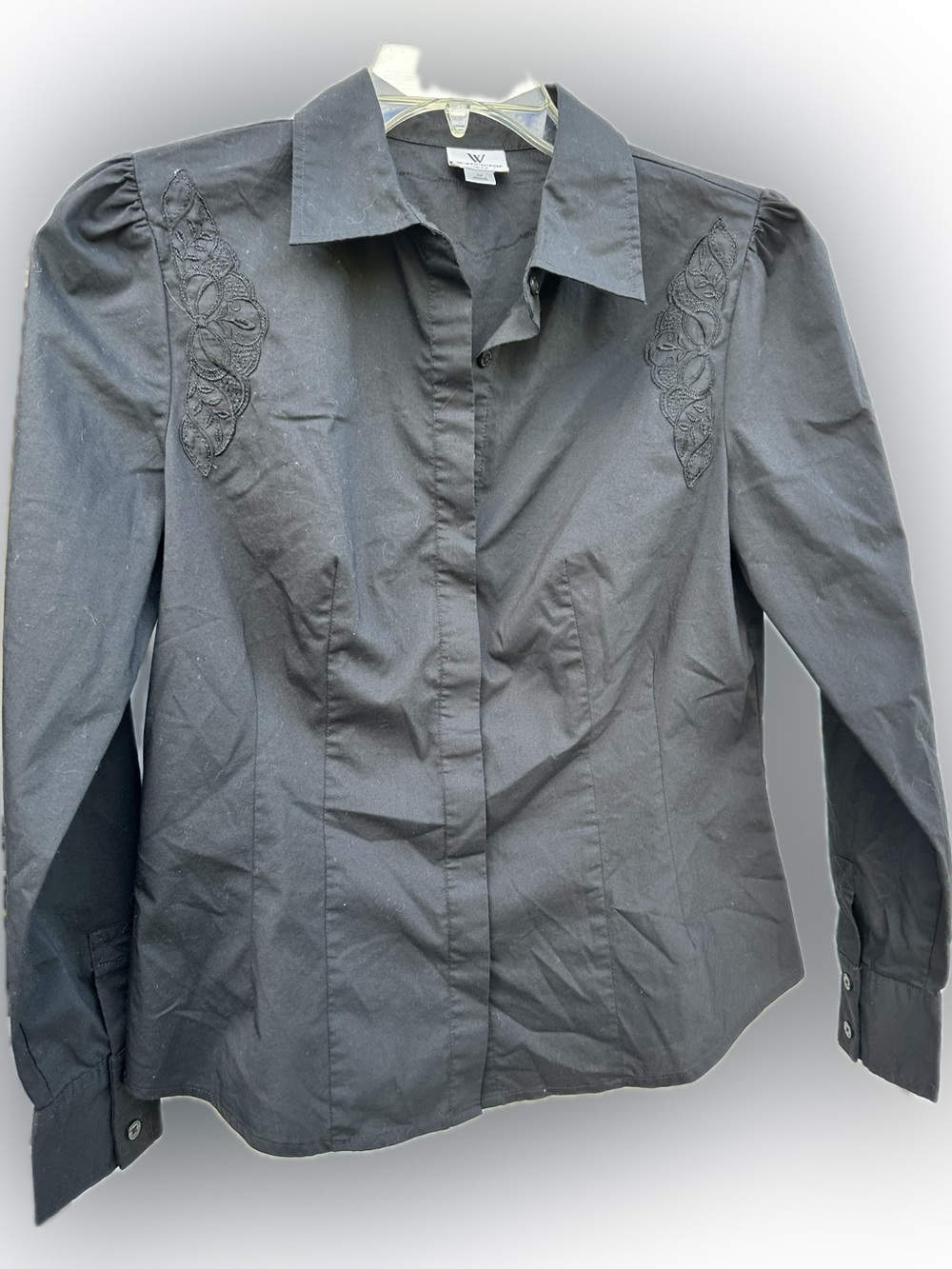 Worthington Ruffle-Front Button Down Shirt bundle - Picture 6 of 11